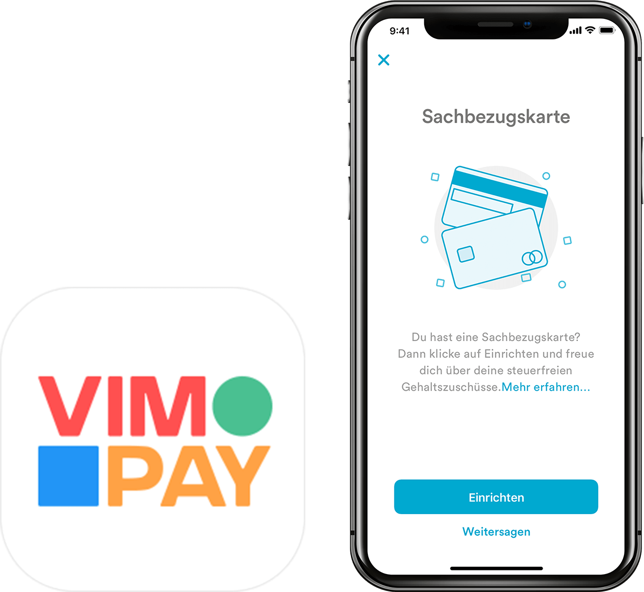 Verwaltung mit der VIMpay App